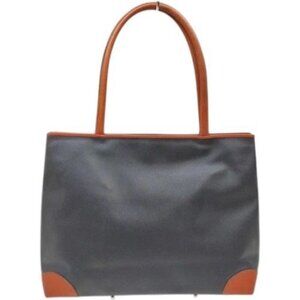 (L1) Bottega Veneta Hand Bag Black PVC